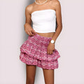 Rosa mit Muster